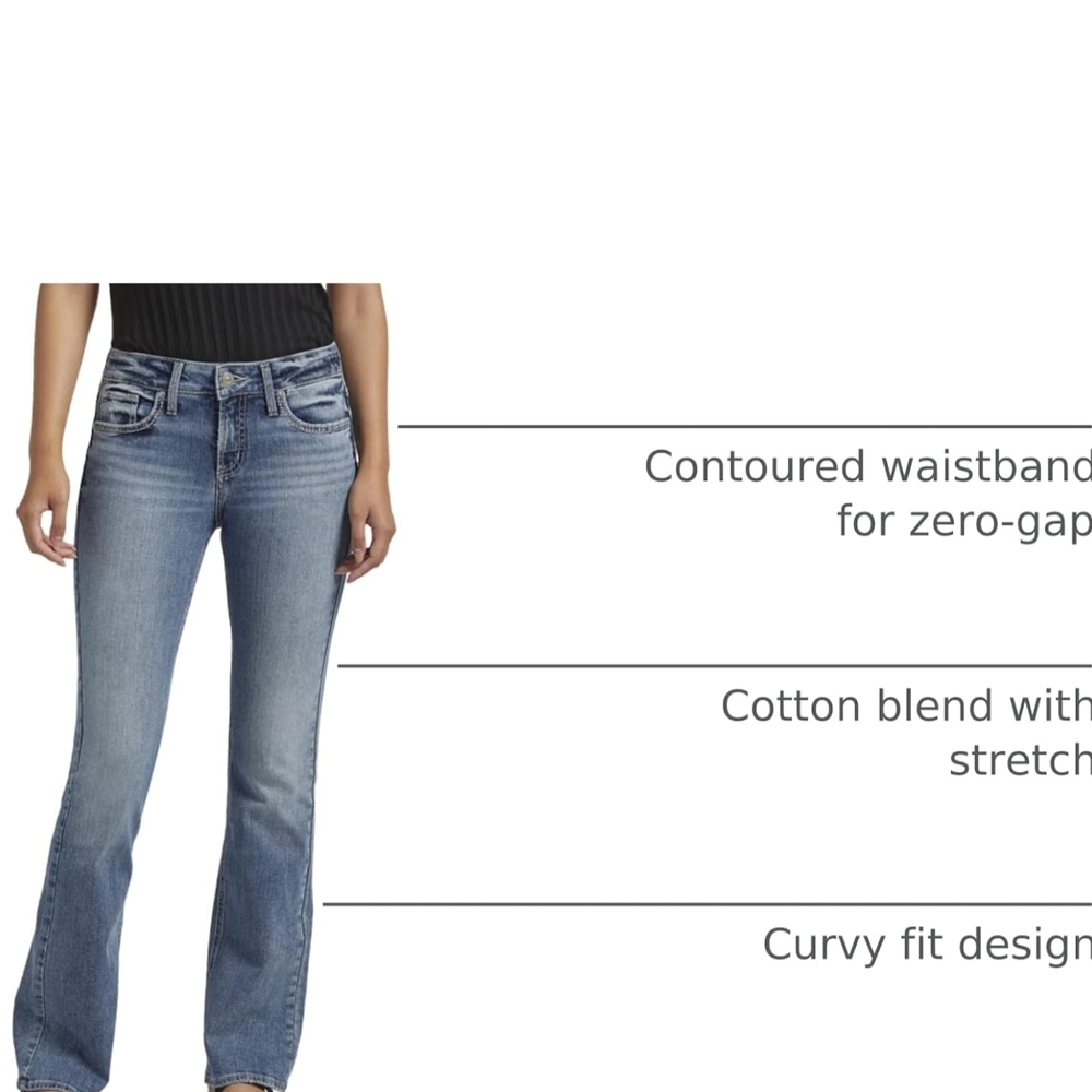 Silver Jeans Light Blue Flare Jeans